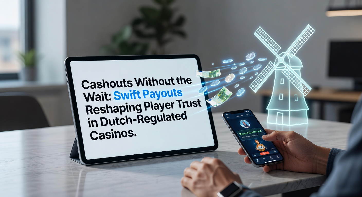 Speler checkt smartphone met instant uitbetalingsbevestiging bij een Nederlands online casino, symboliserend snelheid en vertrouwen