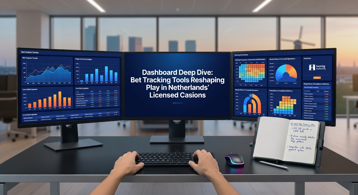 Voorbeeld van een geavanceerd casino-dashboard met real-time inzettracking en spelerstatistieken