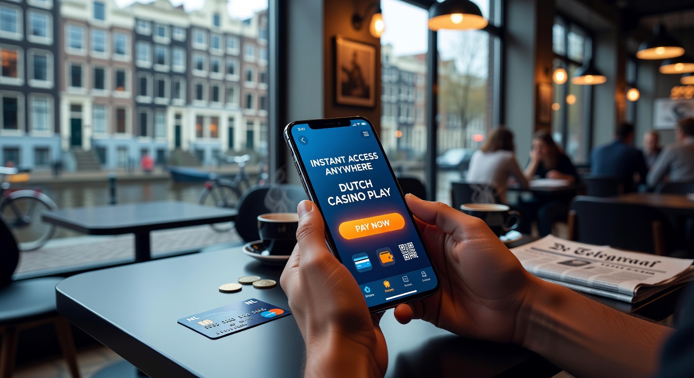 Gebruiker tikt op betaalknop in casino-app, met grafiek van transactiegeschiedenis op achtergrond