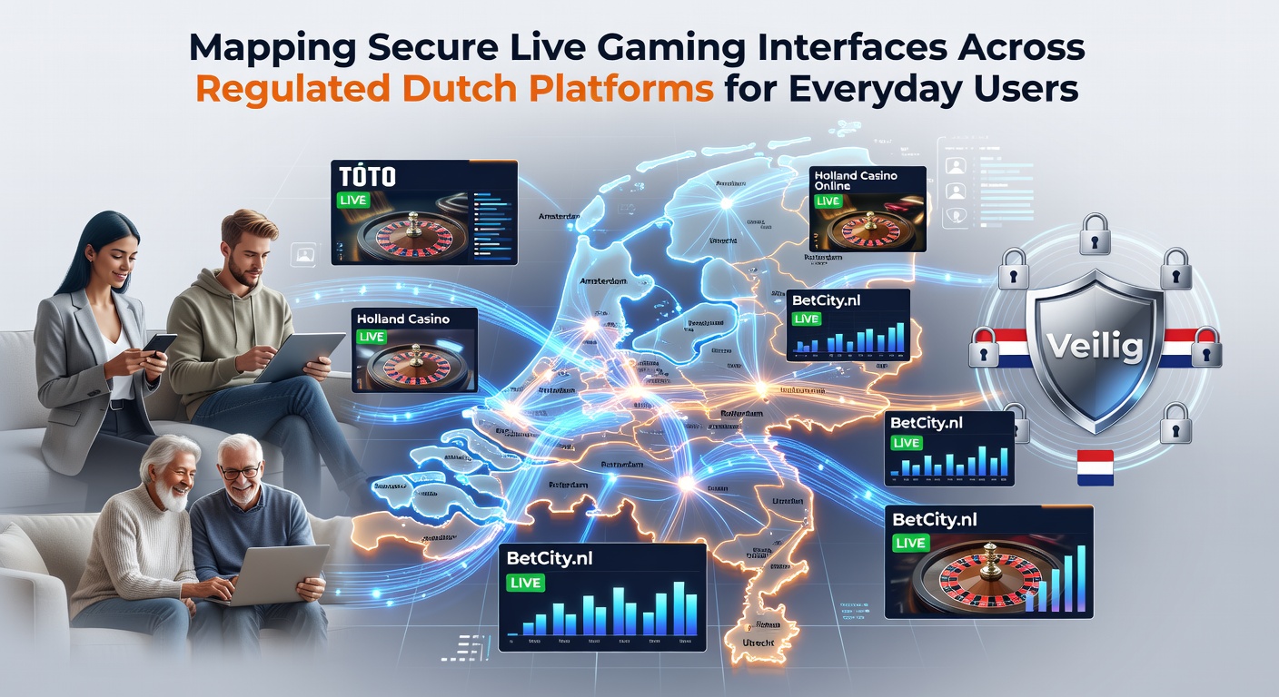 Overzicht van beveiligde live gaming interfaces op Nederlandse platforms